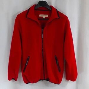 London Fog size large shrpa Zipper closure front and pockets